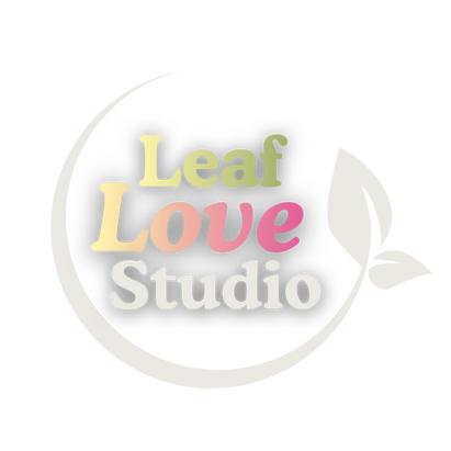 Leaf Love Studio text logo